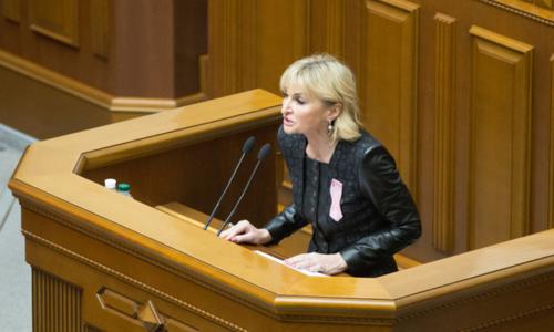 Представитель Порошенко в Раде решила уйти в отставку