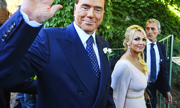 Новая жена Сильвио Берлускони на 53 года моложе него